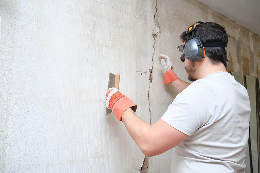 Cracked Wall / Structural Repair in Dale City, VA