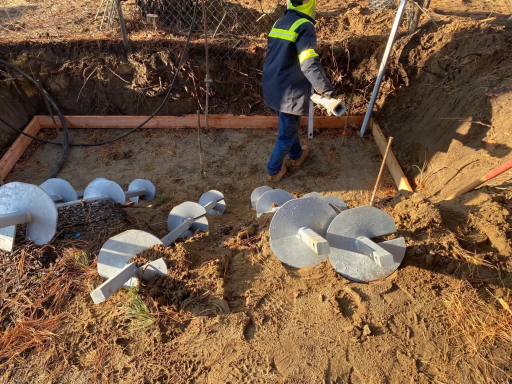 Helical Pier Installation in Dale City, VA