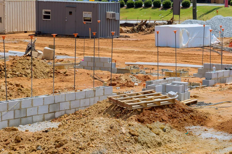 Pre-Construction Pier Installation in Dale City, VA